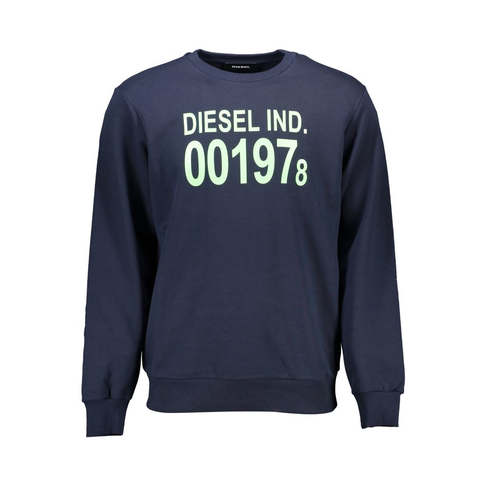 

Синий хлопковый свитер Diesel