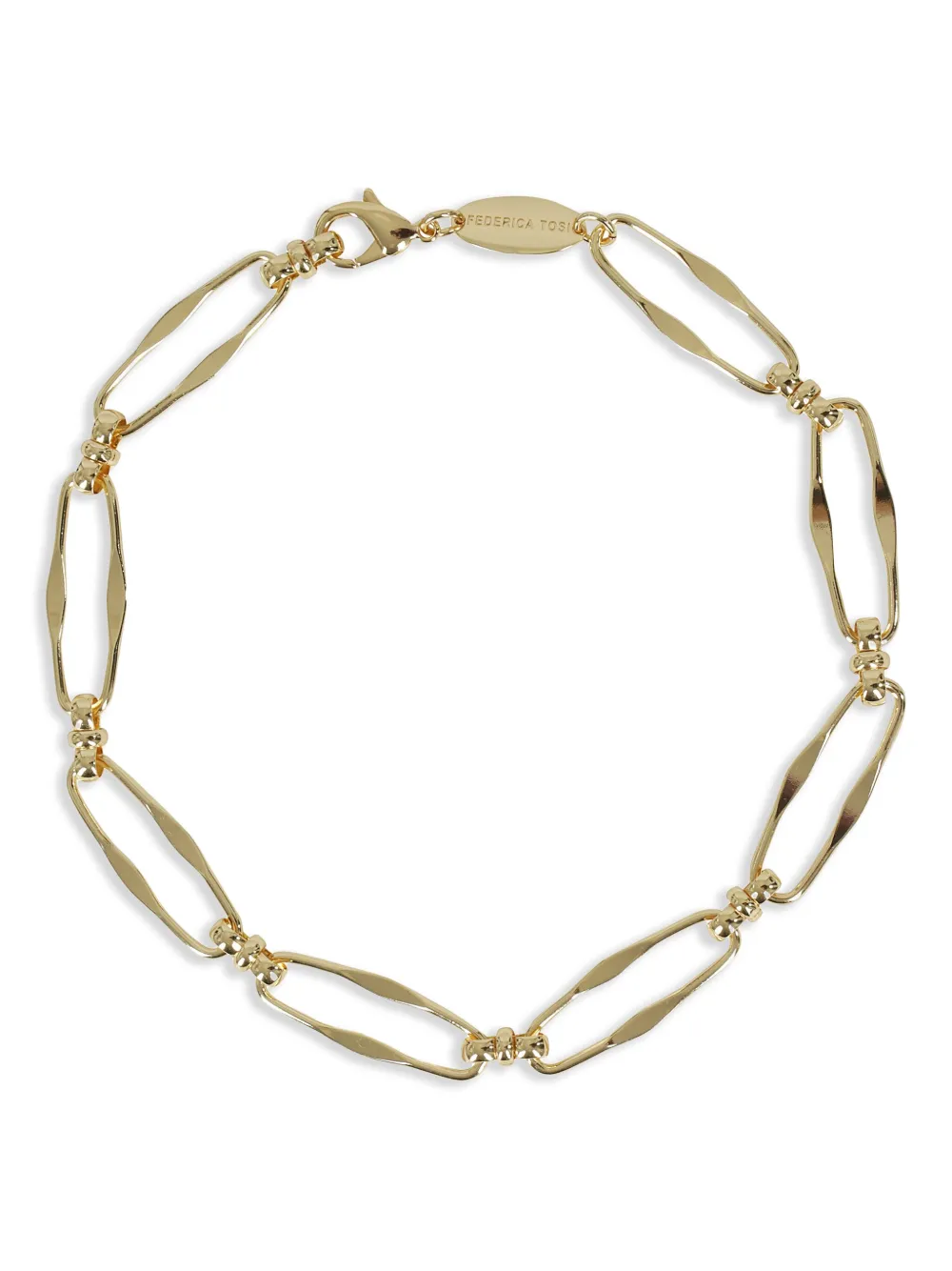 

Позолоченное колье Federica Tosi, золотой