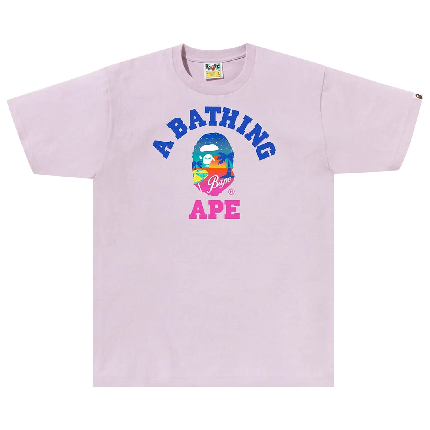 

Пляжная футболка BAPE Sunset, Фиолетовый
