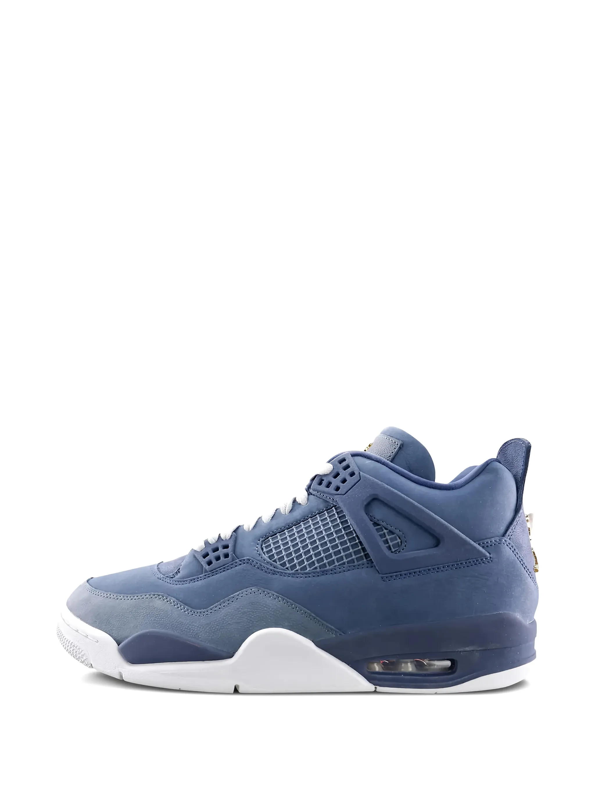 Кроссовки Air Jordan 4 Retro, синий — фото 2