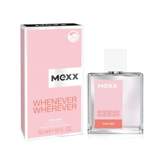 

Туалетная вода для женщин, 50 мл Mexx, Whenever Wherever For Her