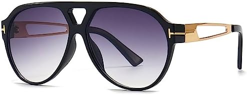 

Солнцезащитные очки большого размера 2026 года для женщин, модные солнцезащитные очки для вождения для мужчин, градиентные ретро-очки с защитой от УФ-излучения UV400 MTZJH, Gradient Gray