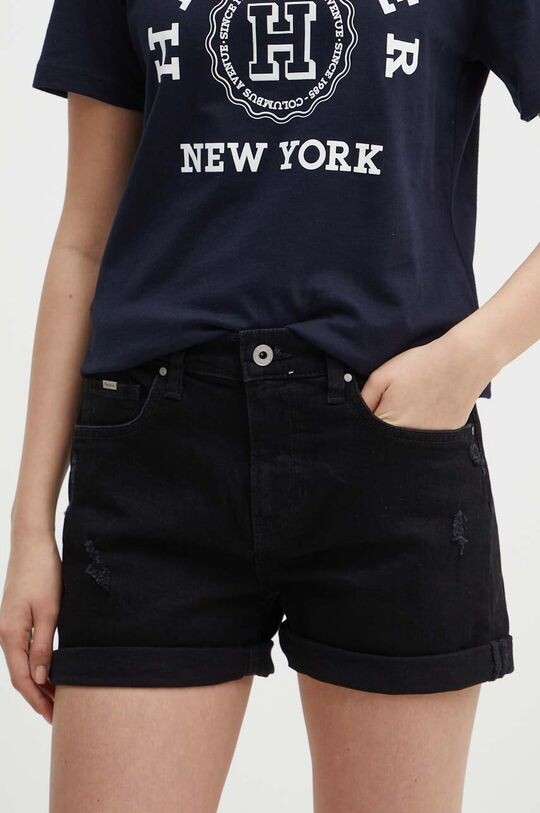 

Джинсовые шорты STRAIGHT SHORT HW Pepe Jeans, черный