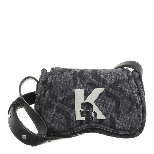

Сумка sunglasses crossbody dnm washed grey Karl Lagerfeld Jeans, черный