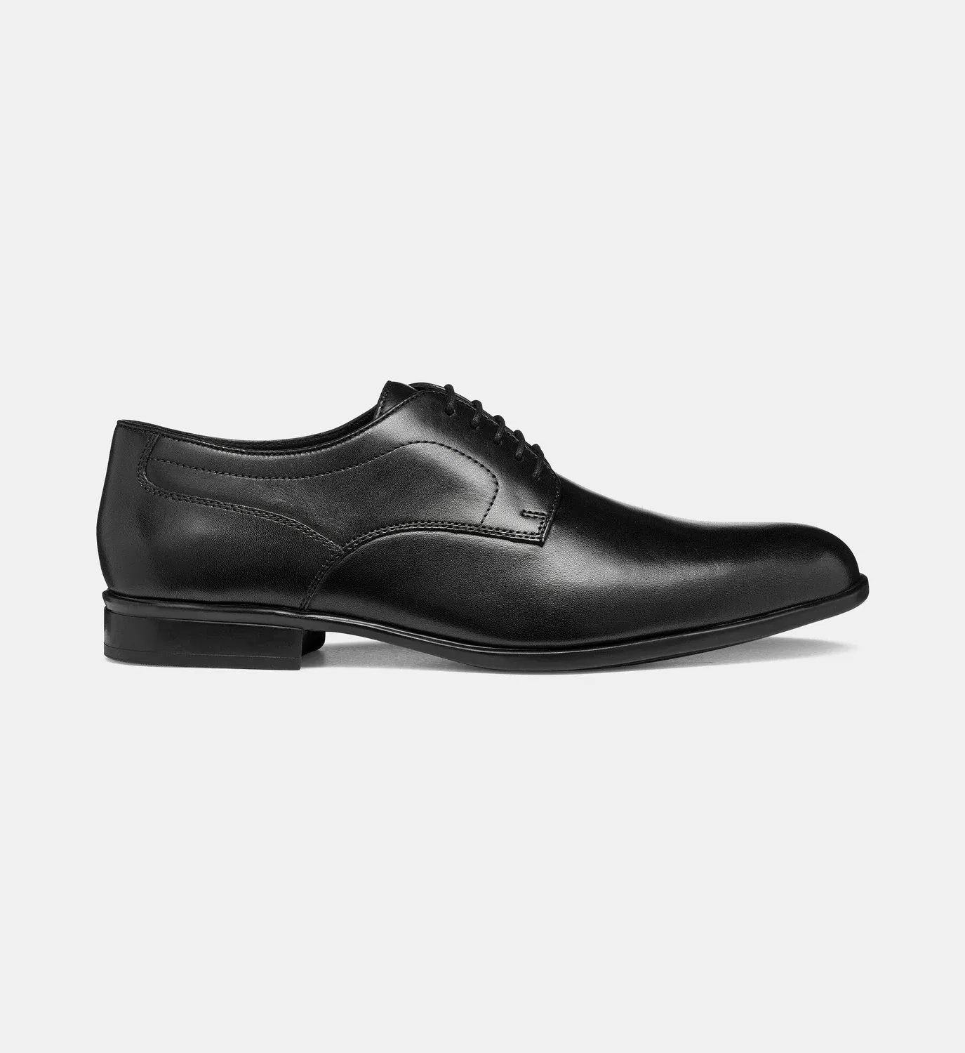 Дерби Iacopo из кожи Geox, черный