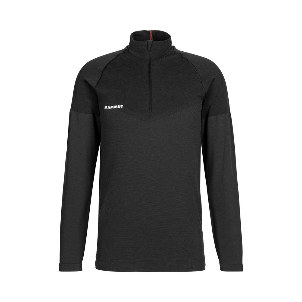 

Футболка с длинным рукавом Mammut Trift Half Zip, черный