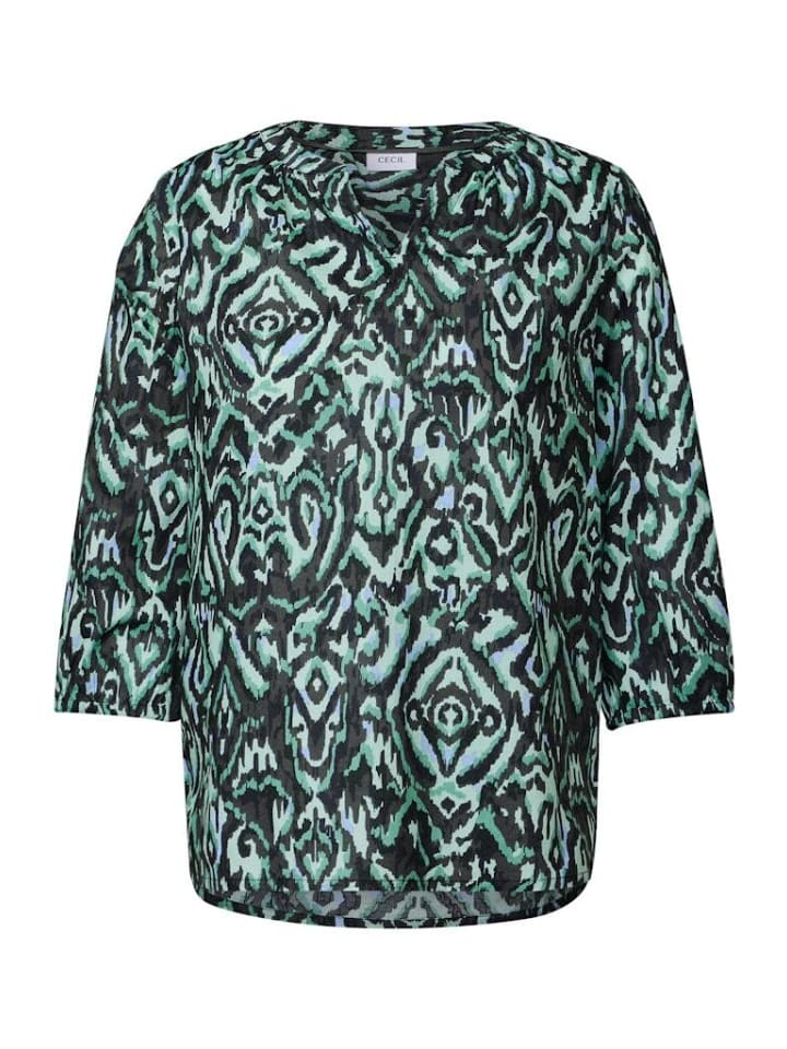 

Блузка Cecil, цвет slate khaki