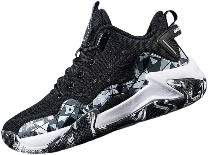 

Мужские повседневные кроссовки на шнурках, низкие, легкие, дышащие, удобные и прочные спортивные обувь, подходящая для ежедневной носки, учебы и активного отдыха на улице Hoalox, белый/черный