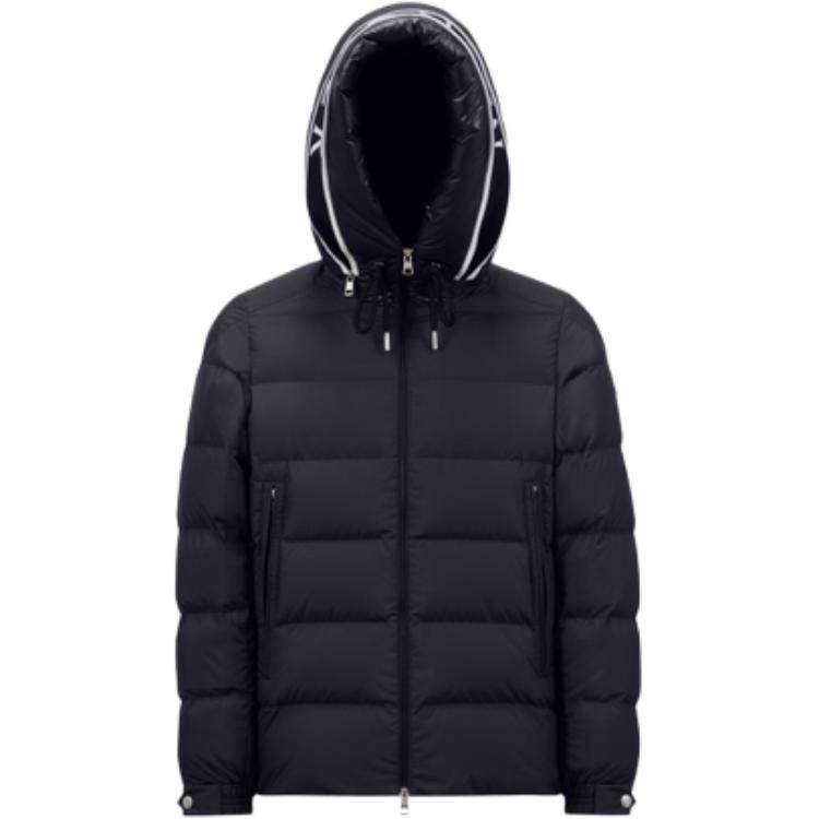 Кардер Серия FW22 Пуховая Курка Мужская Синий Moncler, Морской Синий — фото 2