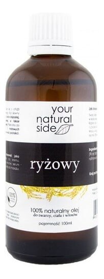 

Масло Your Natural Side Рисовое - рафинированное 100мл