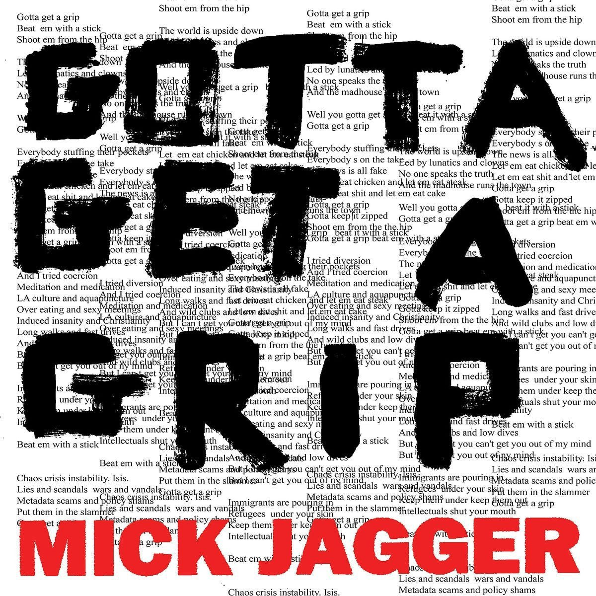 

Виниловая пластинка Mick Jagger - Gotta Get A Grip