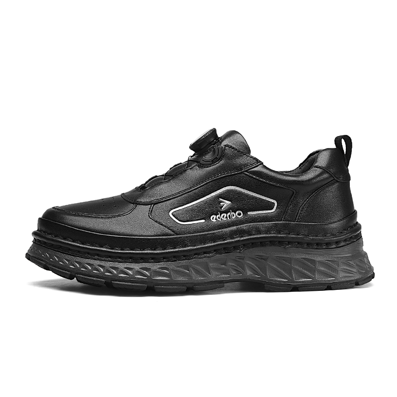 

Износостойкие низкие повседневные туфли для мужчин EDENBO, Black
