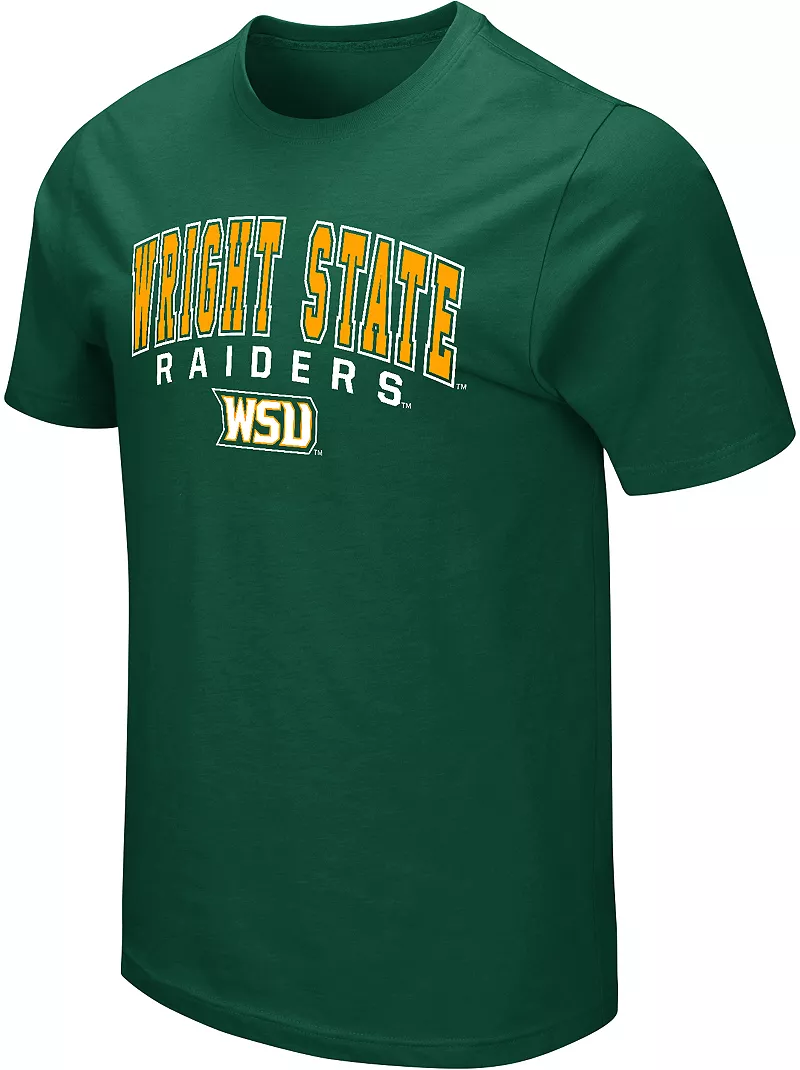 

Мужская зеленая футболка Colosseum Wright State Raiders