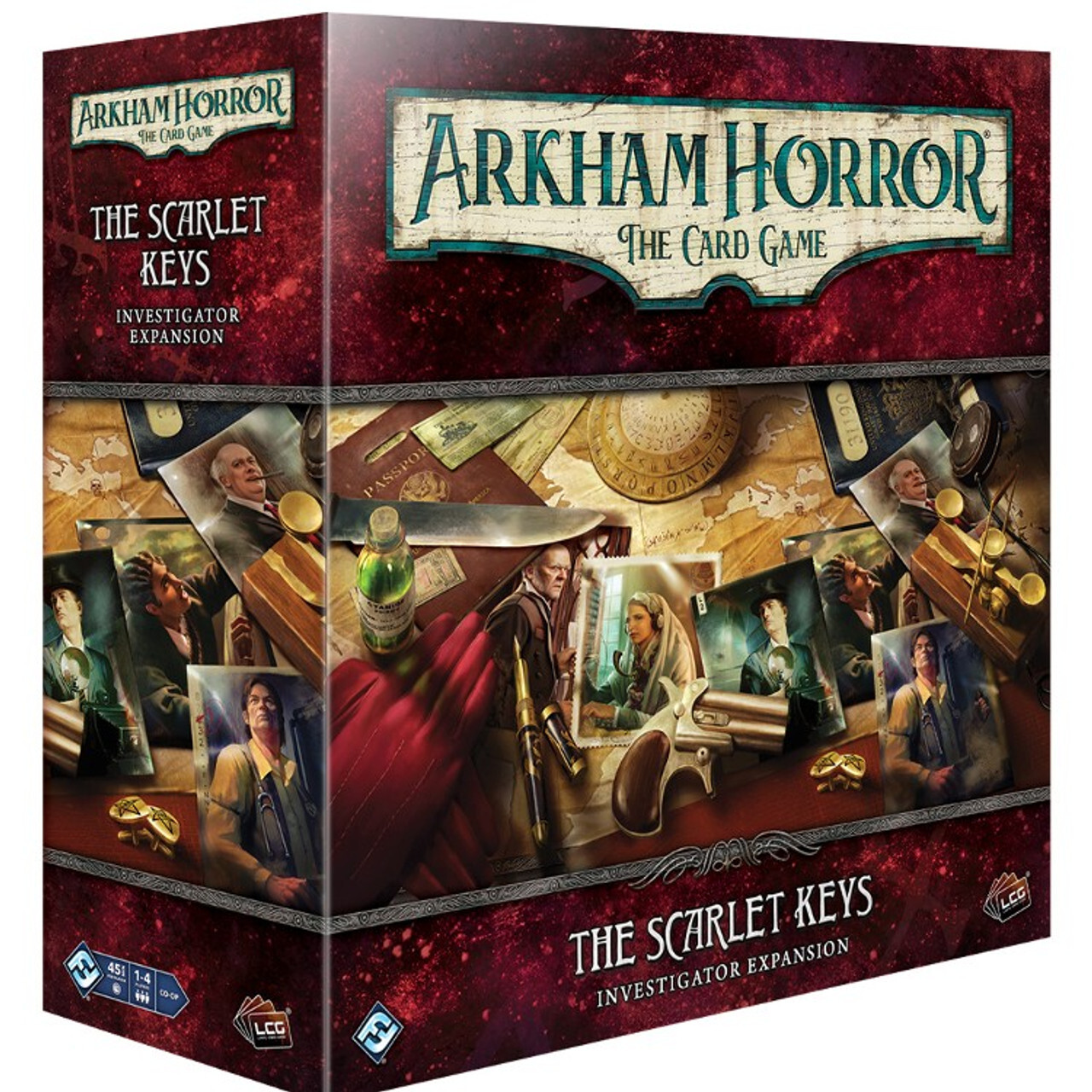 

Карточная игра Arkham Horror LCG: The Scarlet Keys Investigator Expansion