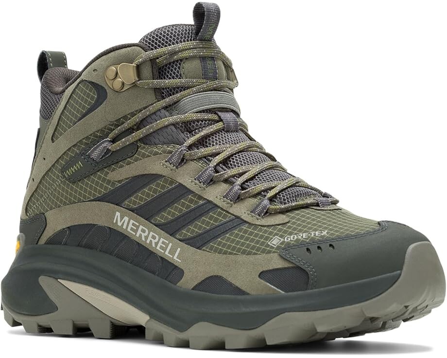 

Походная обувь Merrell Moab Speed 2 Mid GTX, оливковый