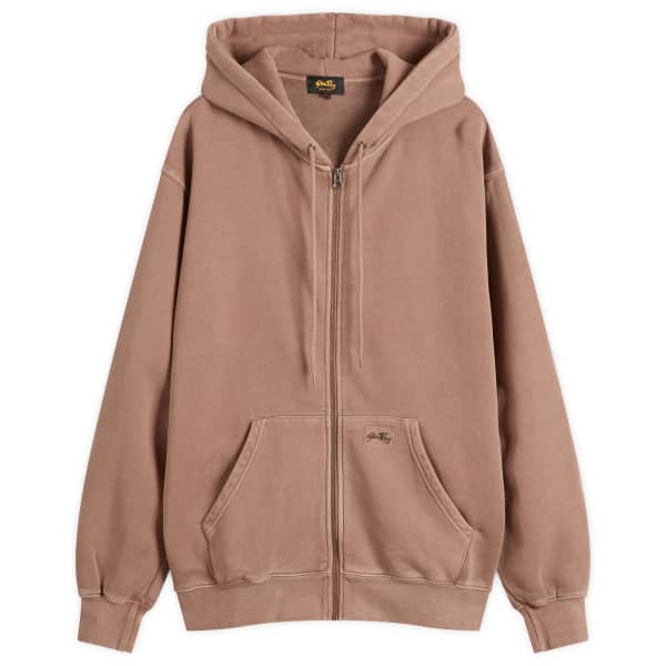 

Толстовка на молнии с нашивкой Stan Ray, Washed Acorn