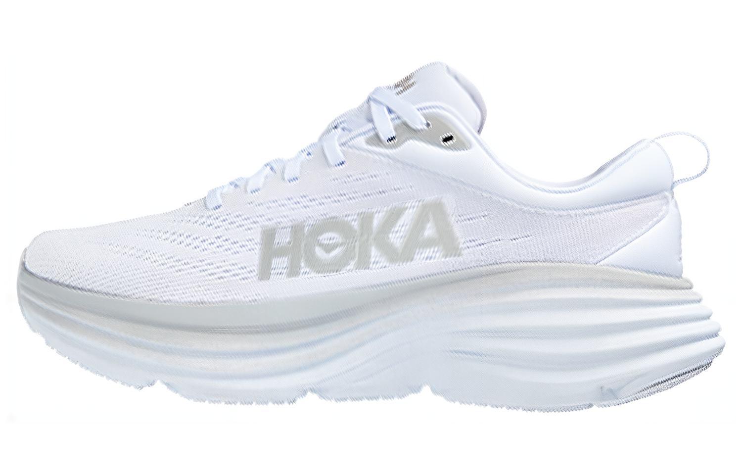 

Кроссовки Bondi 8 женские с низким верхом, белые Hoka One One