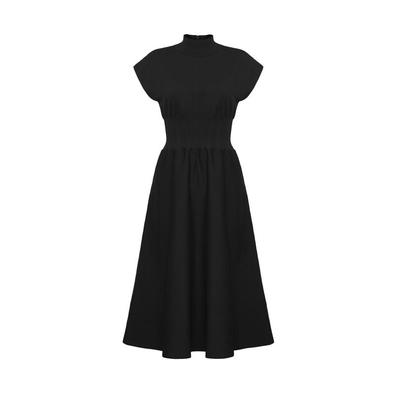 

Платье Deep Breath с юбкой-зонтиком, черный