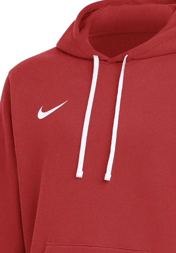 Толстовка с капюшоном Nike Sportswear Park Fussball, красно-белая — фото 3