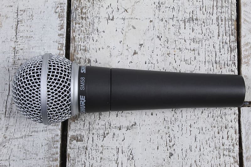 

Динамический вокальный микрофон Shure SM58 Handheld Cardioid Dynamic Microphone