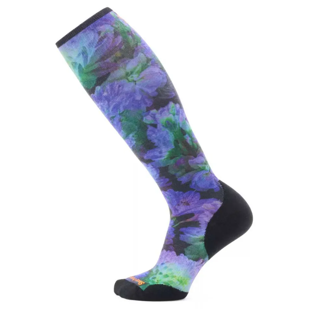 

Носки Smartwool Ski Targeted Cushion Lotus Print OTC, разноцветный