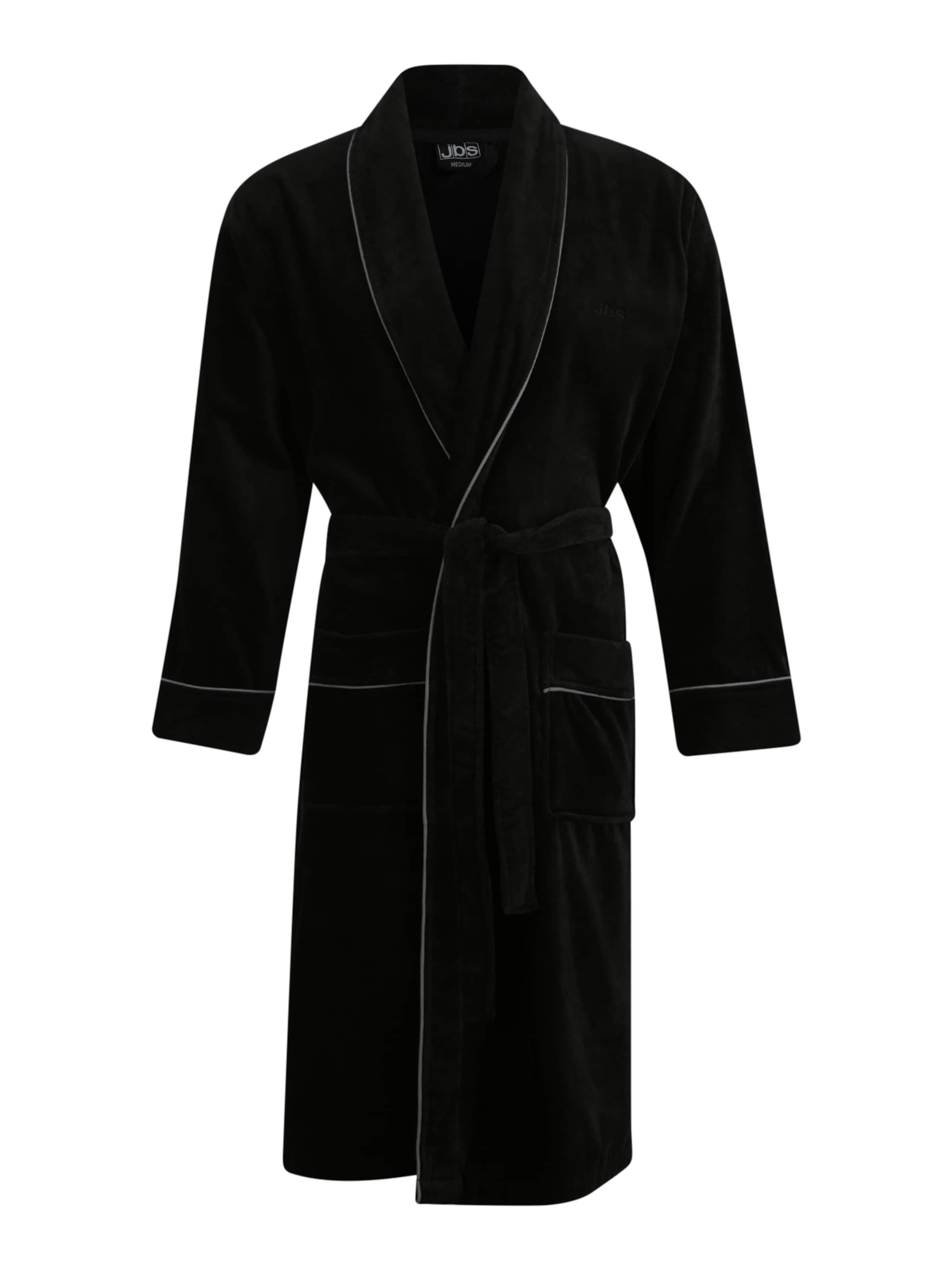 

JBS OF DENMARK Длинный банный халат в черном цвете