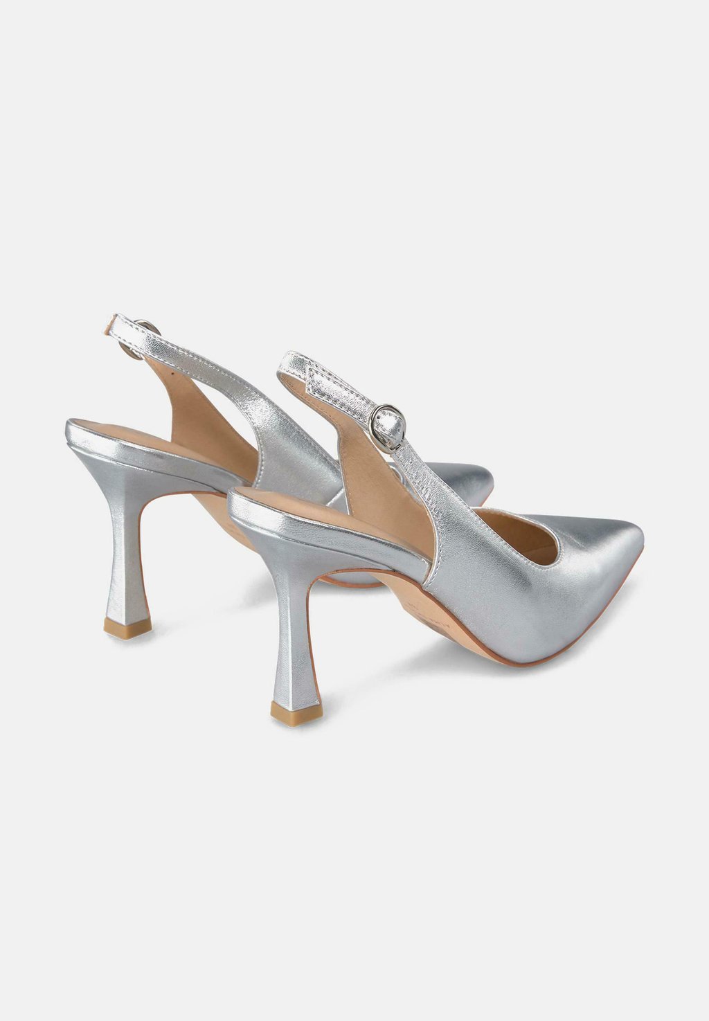 Классические туфли на каблуке High heels Alma en Pena, серебряный — фото 4