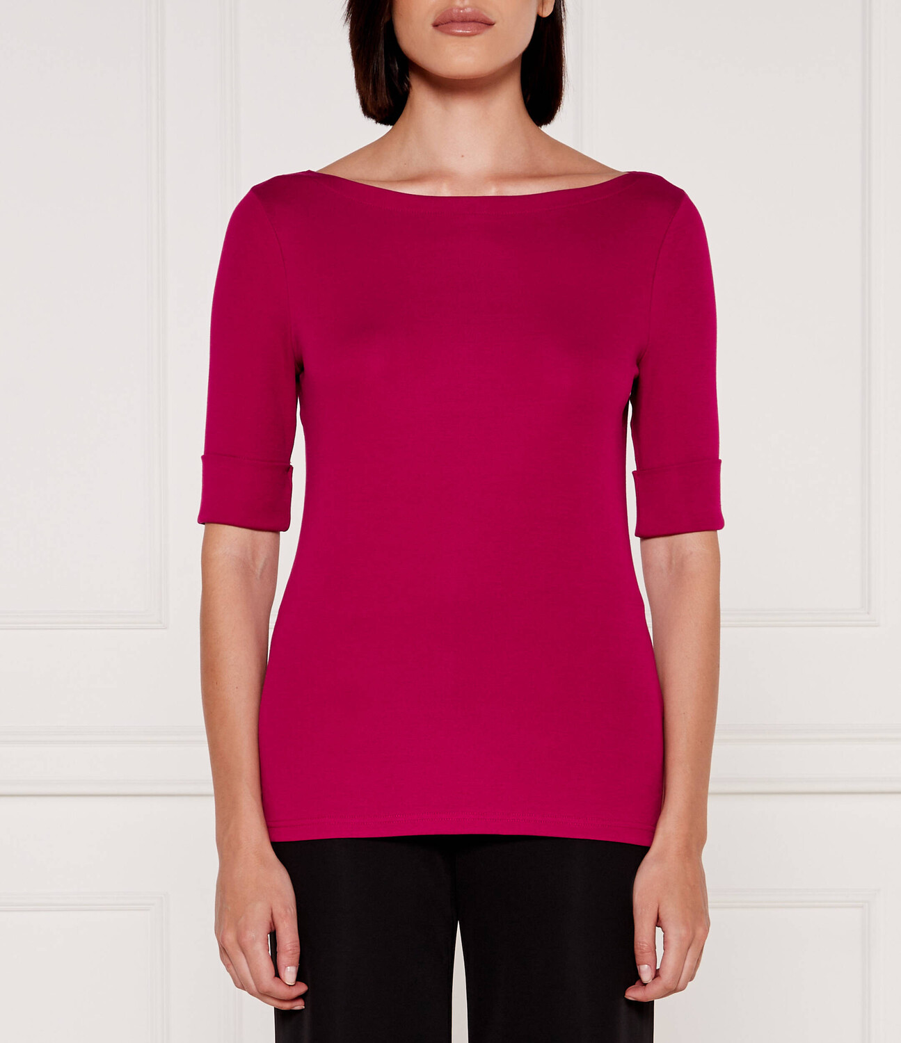 

Блуза LAUREN RALPH LAUREN Regular Fit, фуксия