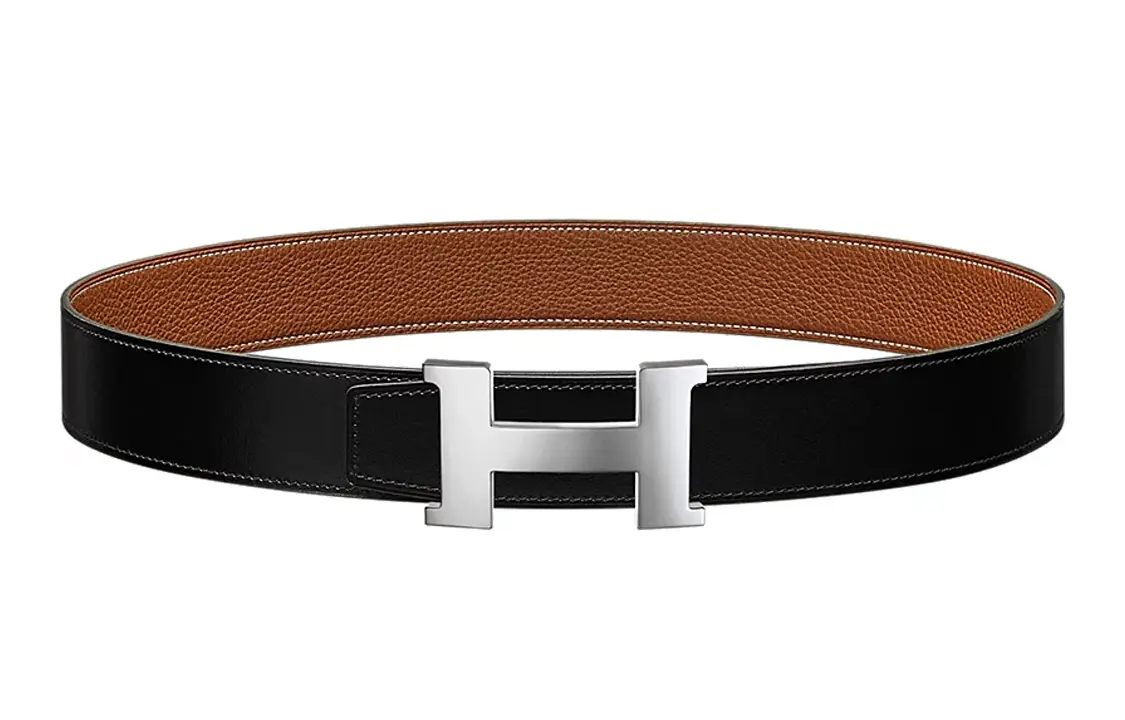 

Кожаные ремни из коровьей кожи унисекс шириной 3,8 см HERMES