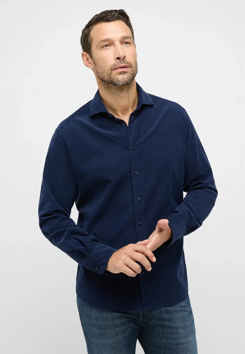 

Рубашка Eterna с длинными рукавами "MODERN FIT", цвет Indigo