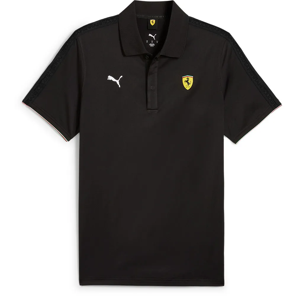 

Поло с коротким рукавом Puma Ferrari Race, черный