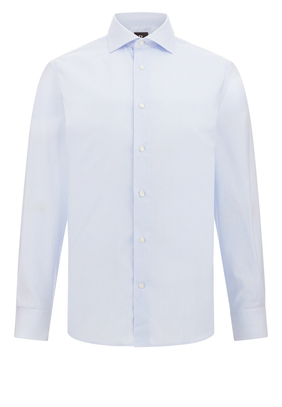 

Рубашка на пуговицах классического кроя Boggi Milano, светло-синий