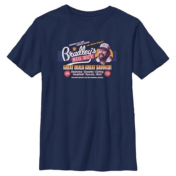 

Футболка с принтом Stranger Things Bradley's Big Guy Great Deals для мальчиков 6-20 Licensed Character