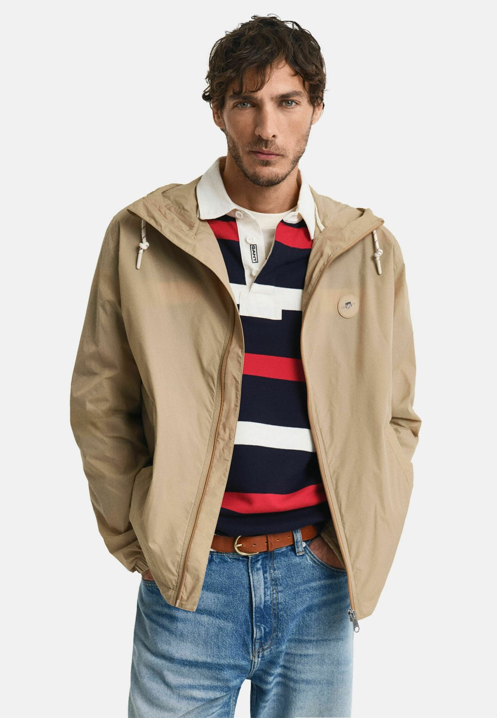 

Летняя куртка PACKABLE GANT, хаки