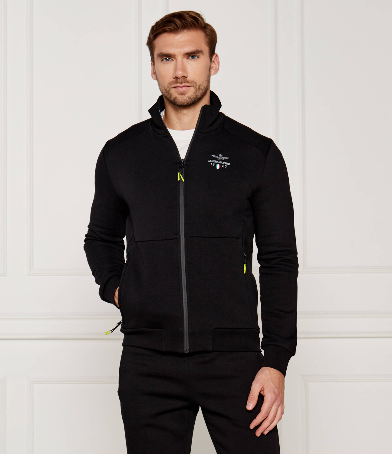 

Толстовка Aeronautica Militare Regular Fit, черный