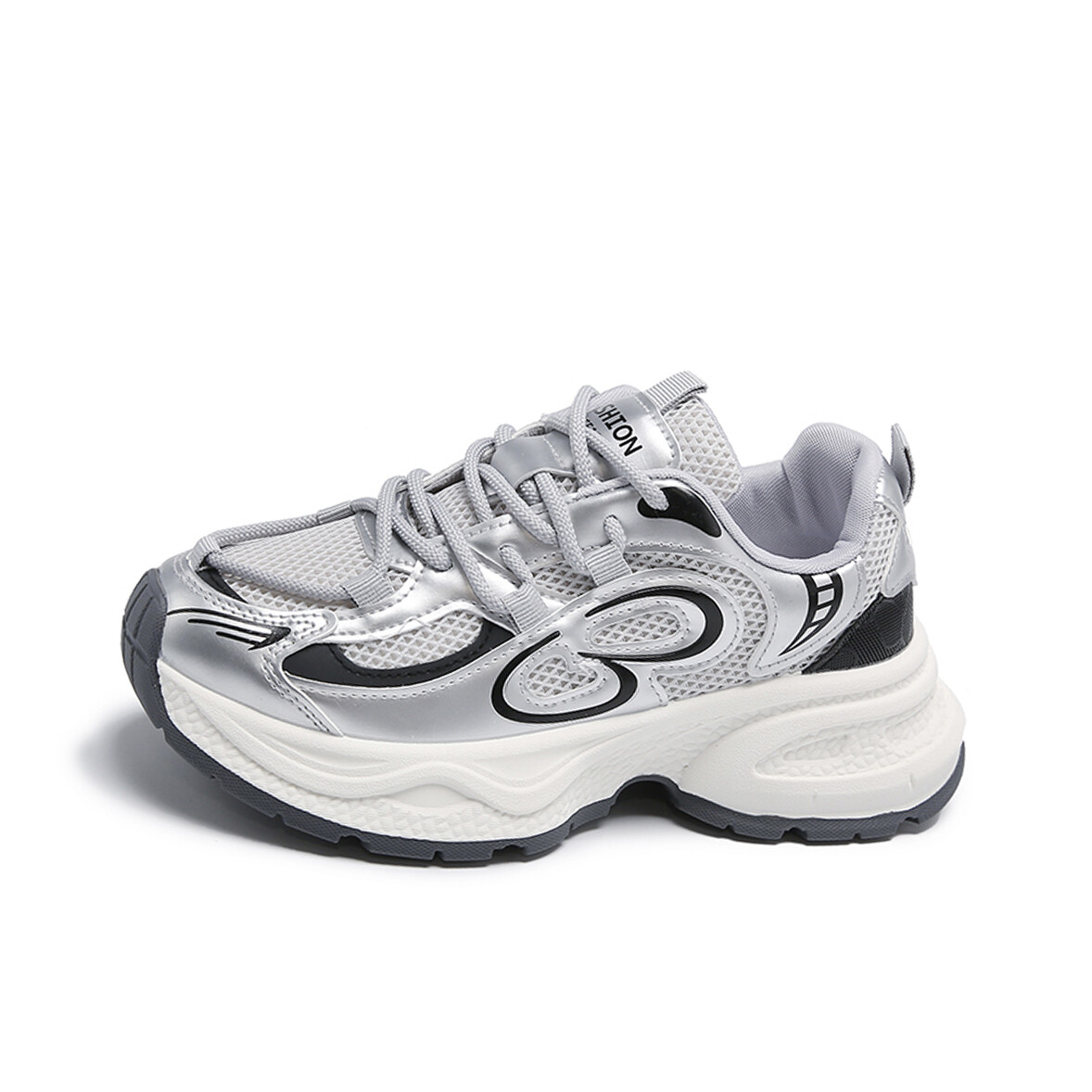 

Кроссовки MXGM Chunky Sneakers Women's Low-Top, Серый, Кроссовки MXGM Chunky Sneakers Women's Low-Top