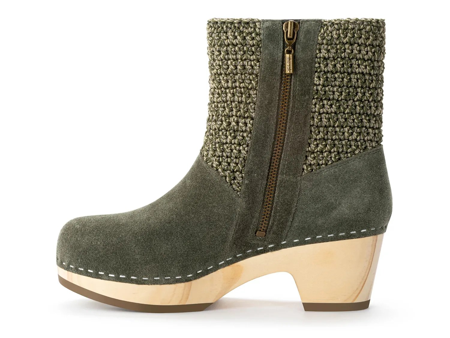 Ботинки The Sak Paloma Bootie, Moss Green Suede — фото 4