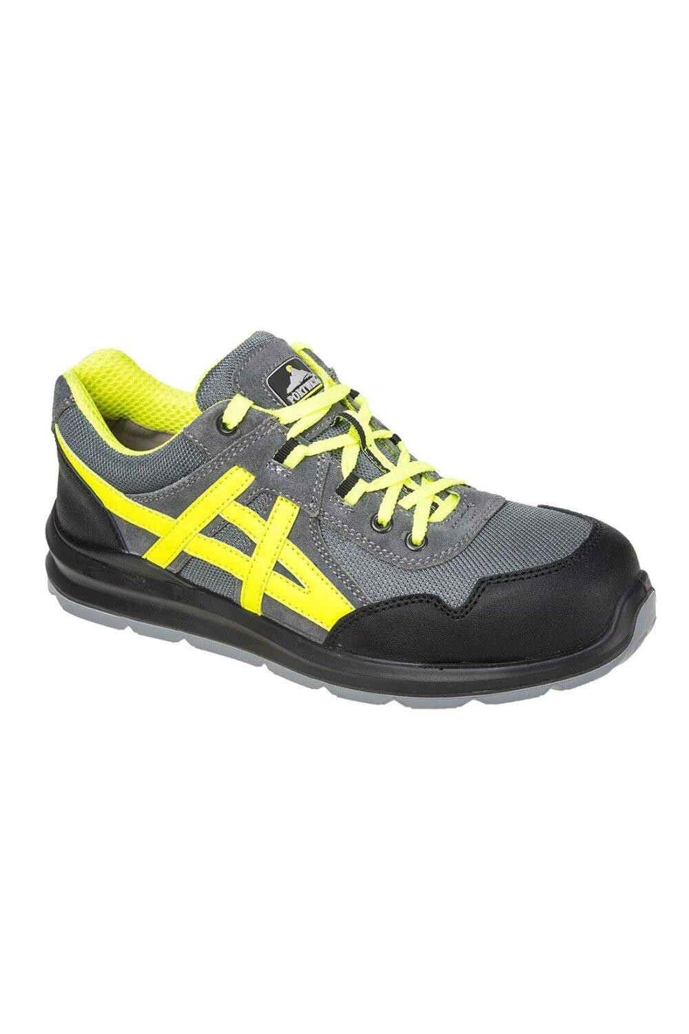 

Кроссовки Steelite Mersey Leather Safety Trainers Portwest, серый