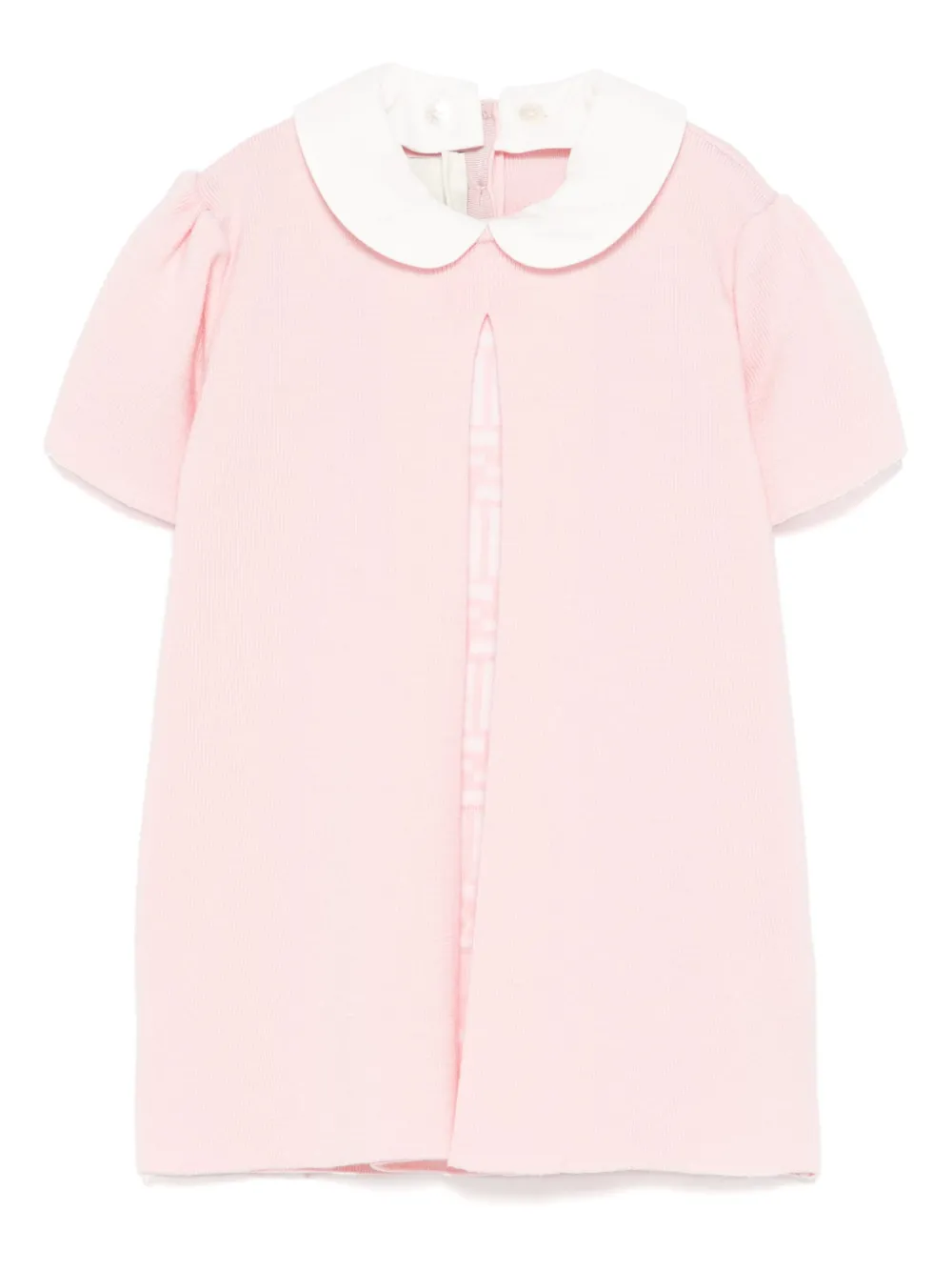 

Платье со складками FENDI KIDS, розовый