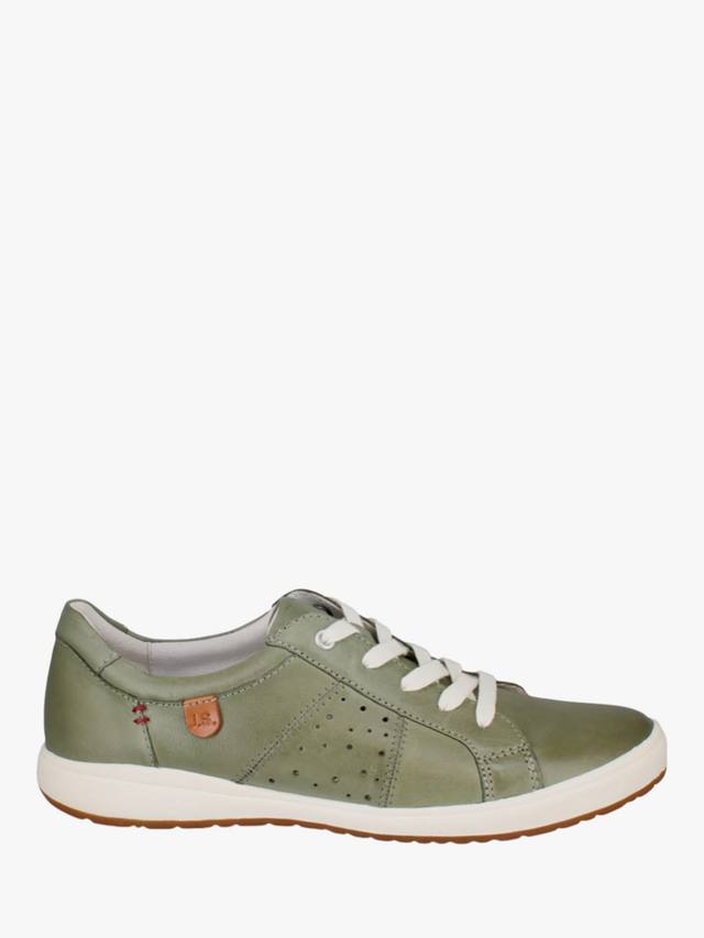 Кроссовки плоской формы caren 01 с низким верхом Josef Seibel, цвет Green Mint