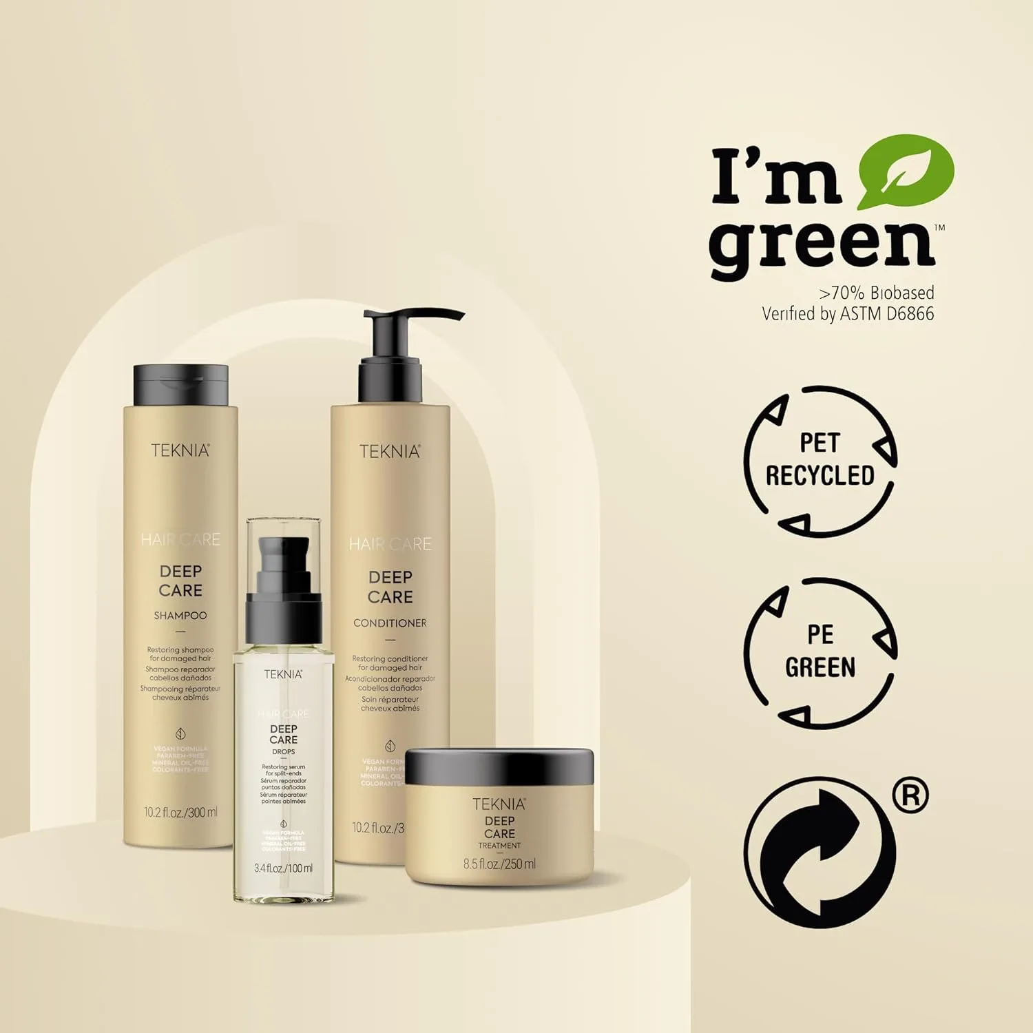 LAKMÉ Teknia Deep Care Hair Treatment, восстанавливающая маска для поврежденных волос 251 мл (1 шт.) — фото 4