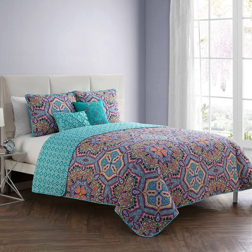 

Комплект одеял VCNY Home Yara, цвет Aqua