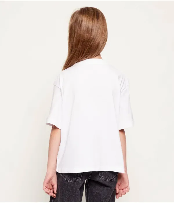 Футболка relaxed fit Guess, белый — фото 3