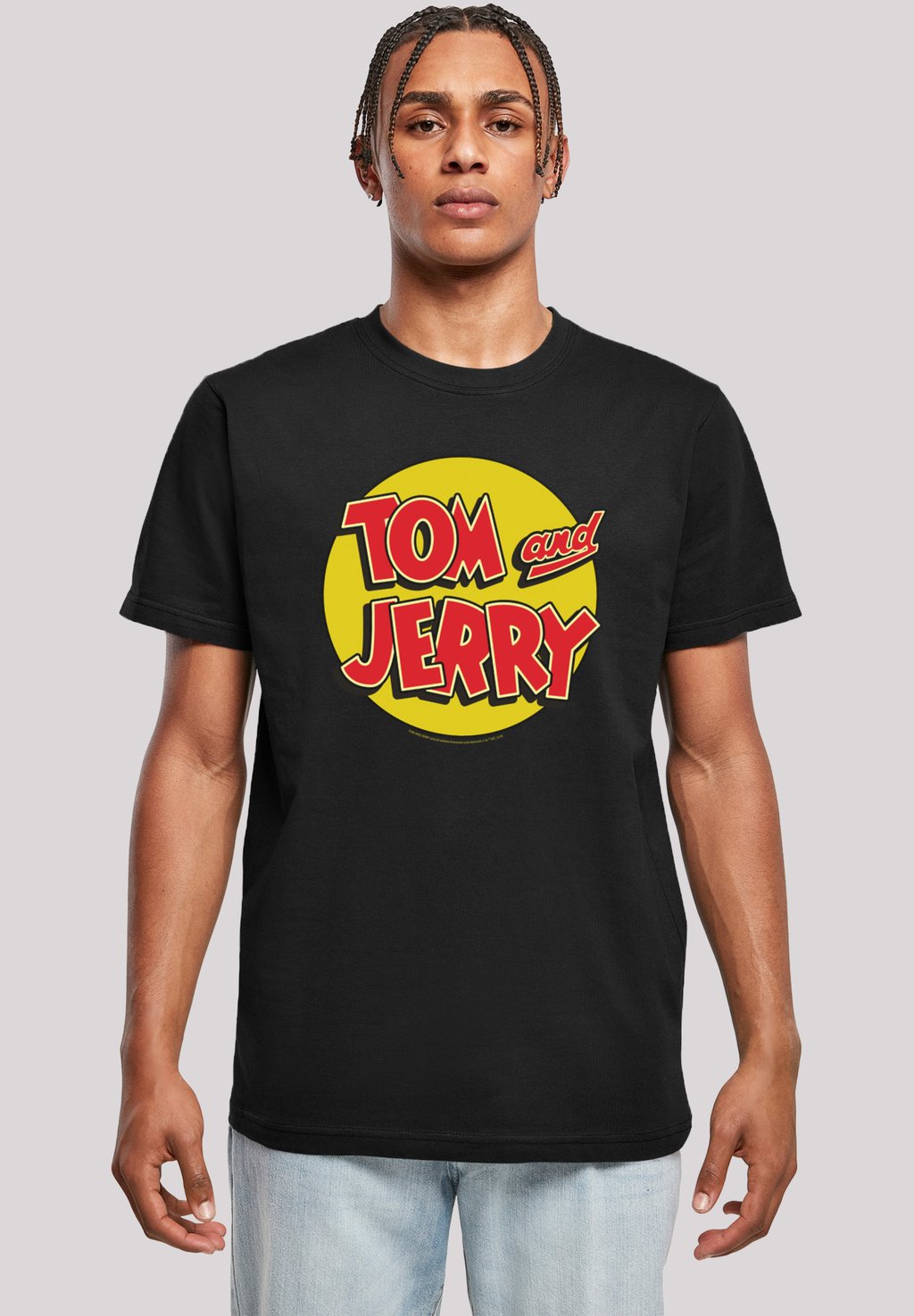 

Футболка с принтом TOM UND JERRY F4NT4STIC, черный