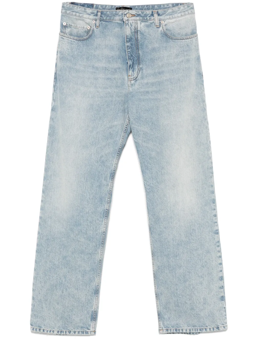 

Широкие джинсы BALENCIAGA, синий