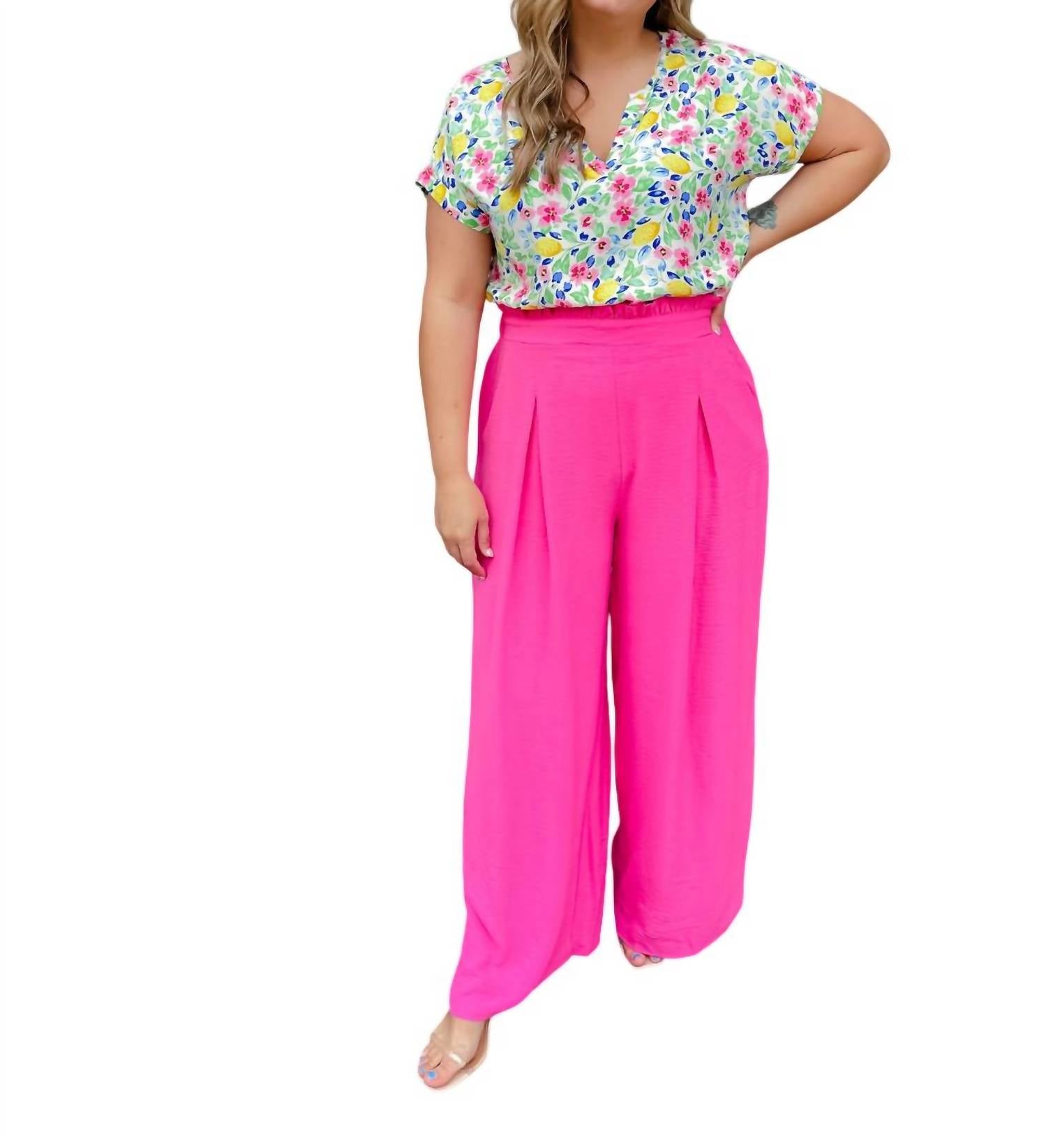 

Брюки Timeless Threads - Plus розовые LLOVE