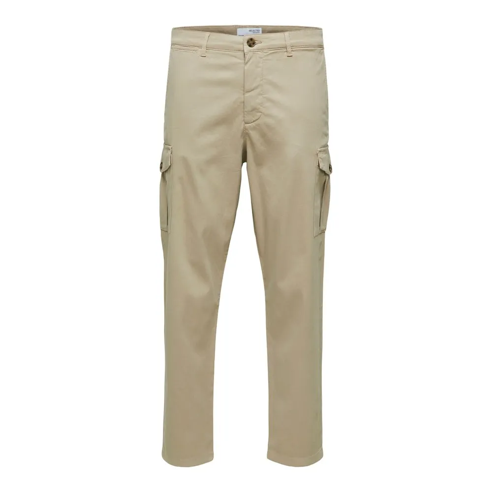 

Брюки карго Selected Slimtapered-Wick 172 W, зеленый