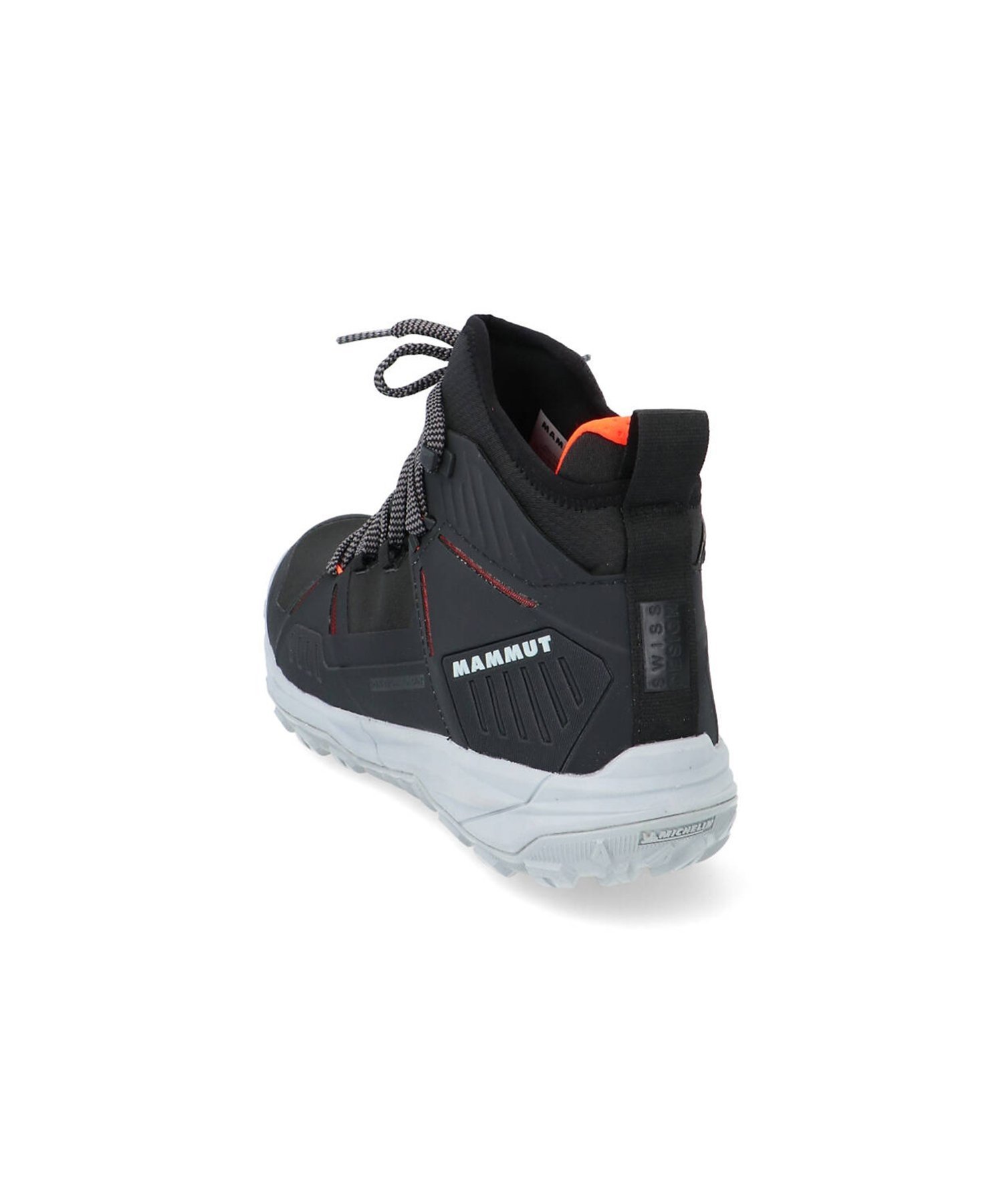Мужские кроссовки MAMMUT Saentis Pro WP, Black-Vibrantorange — фото 3