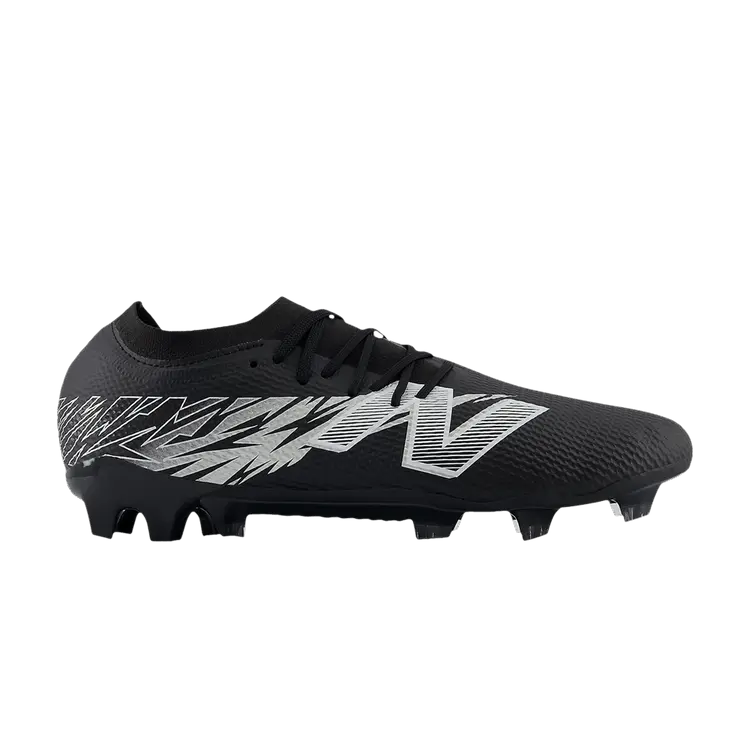 

Бутсы New Balance Furon V8 Team FG 'Black Metallic Silver', черный