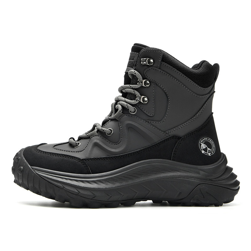 

FAIRWHALE Мужские мартинсы 11 см черно-серые, цвет Black Gray